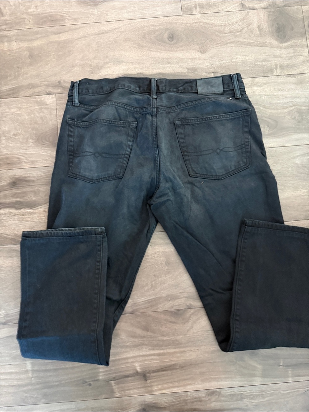Lucky Brand Men's Straight Jeans in Faded Black